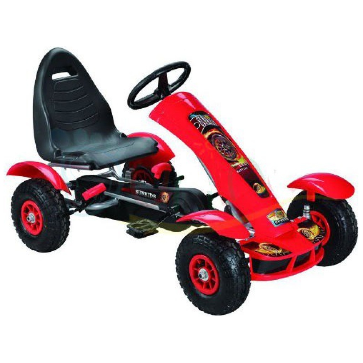 PEDAALIGEGA KARTAUTO – PUNANE