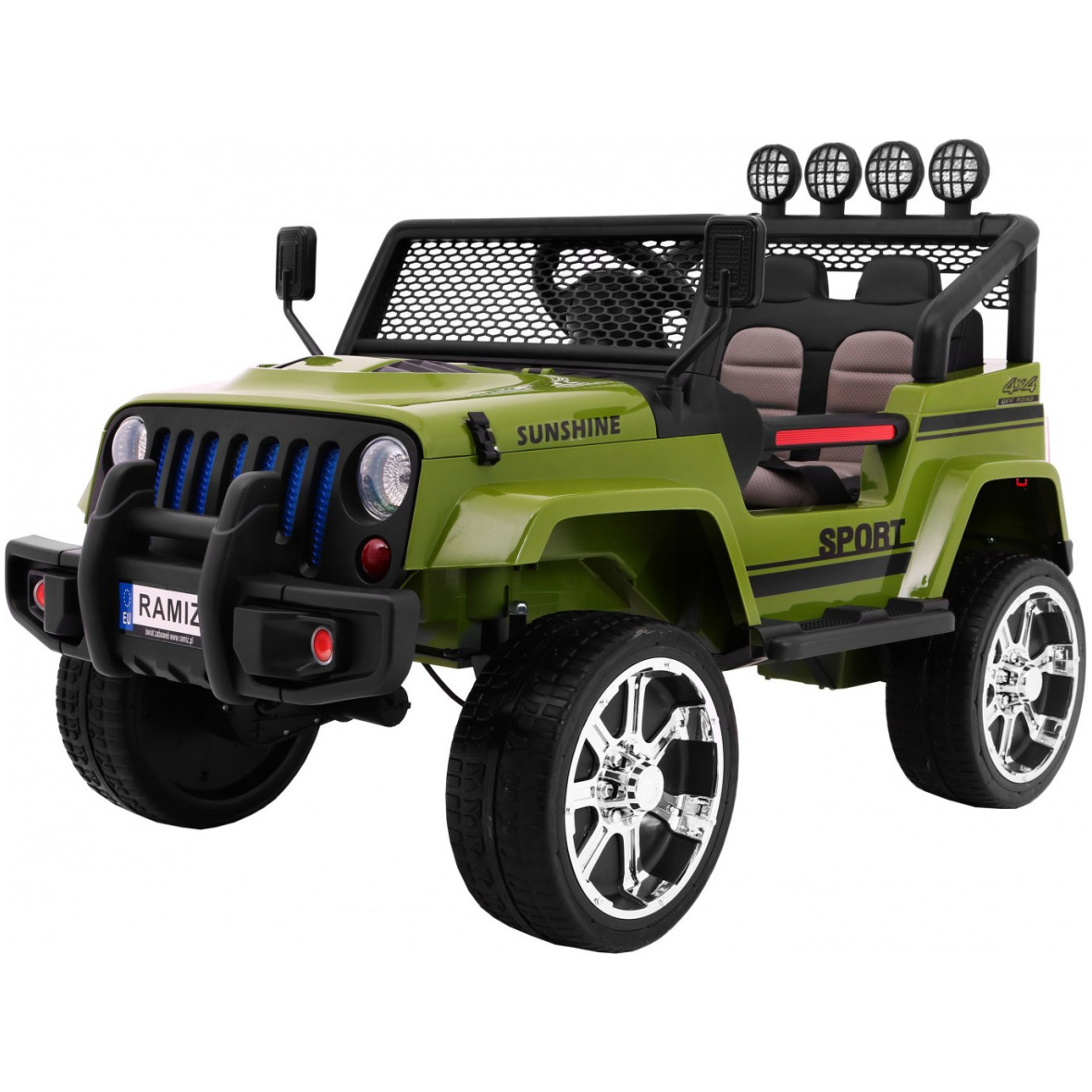 Jeep Raptor sunshine 4×4 roheline