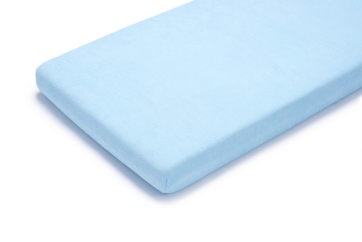 Постельное белье резиновое 120 × 60 - синее