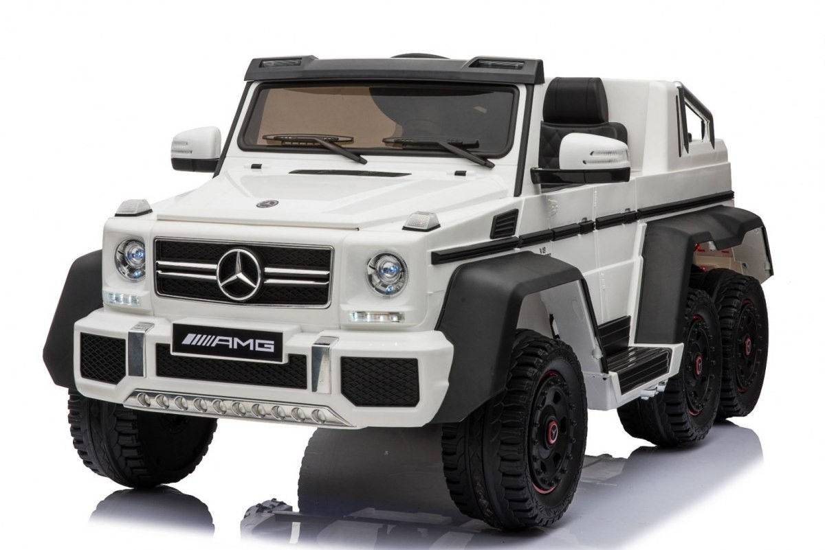 Mercedes benz g63 6 × 6 белый
