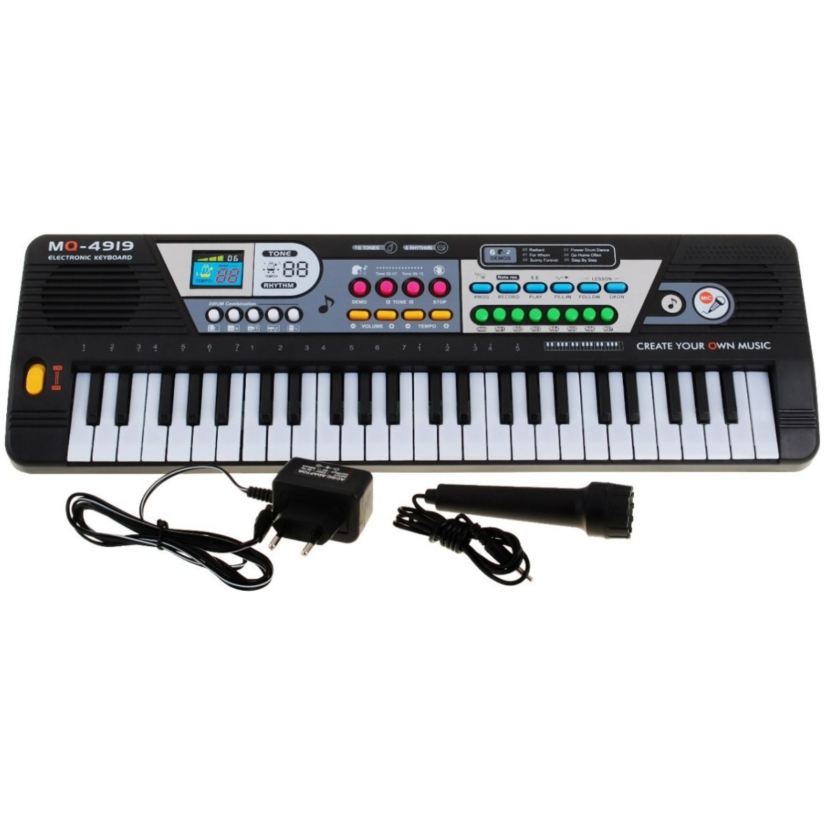 LASTE SÜNTESAATOR MIKROFONIGA