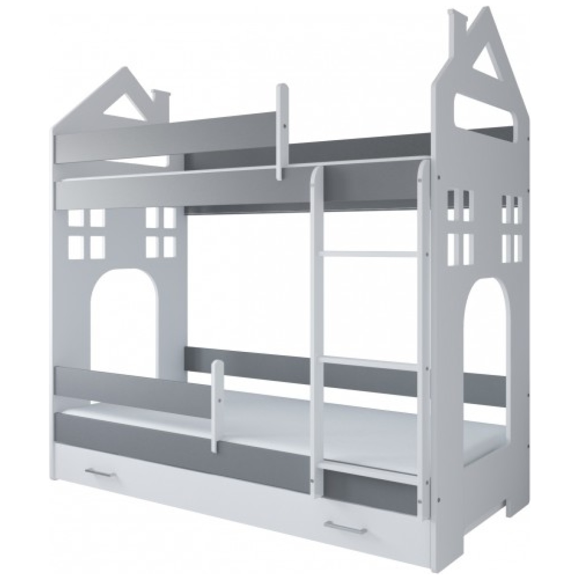 lozko-pietrowe-domek-ii-z-szuflada,,