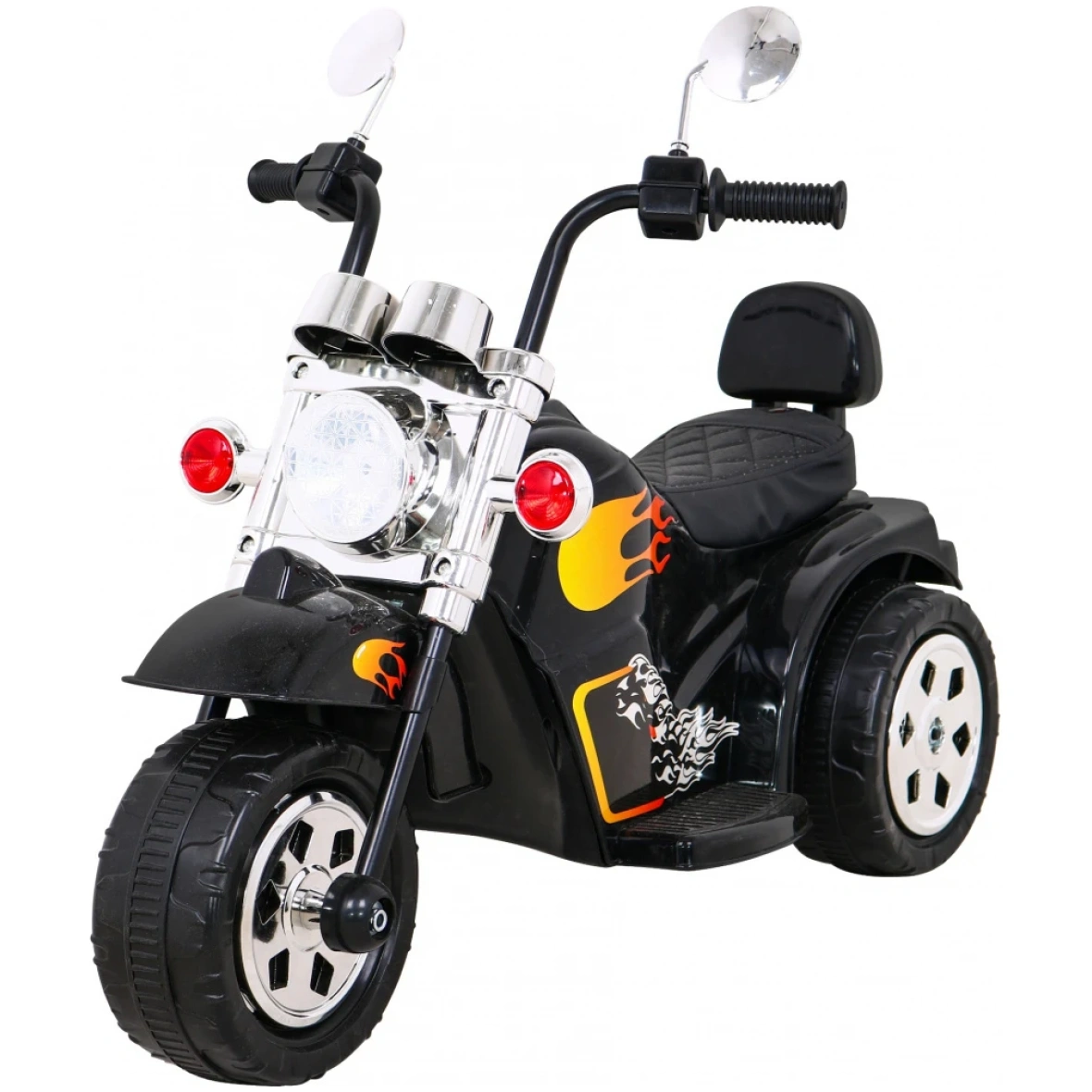 Elektriline mootorratas chopper 6v must leekidega