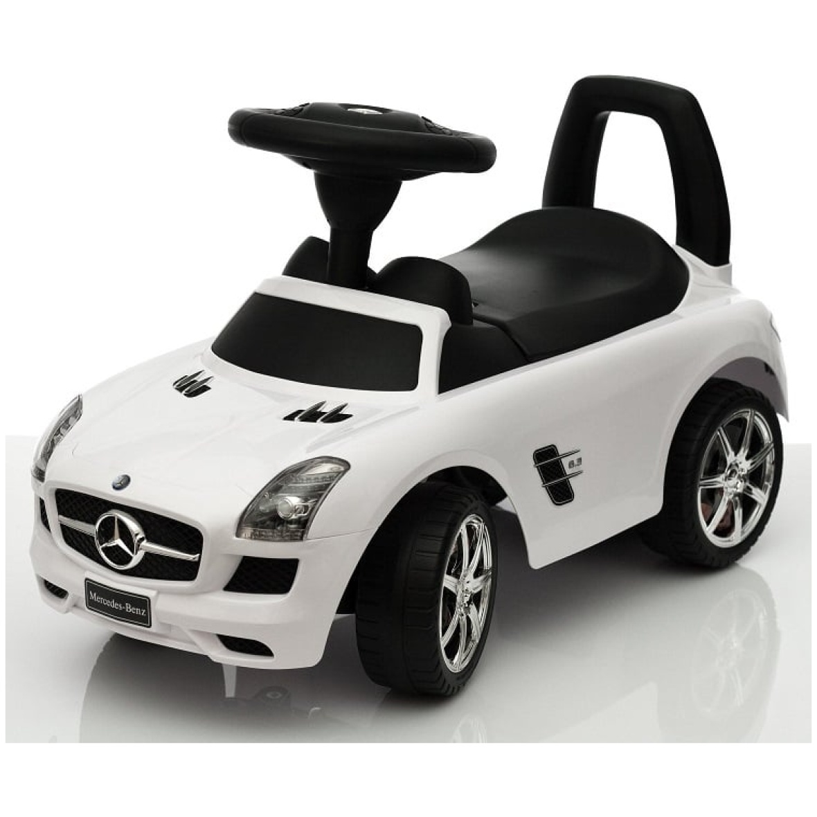 Mercedes-benz tõukeauto sls amg valge
