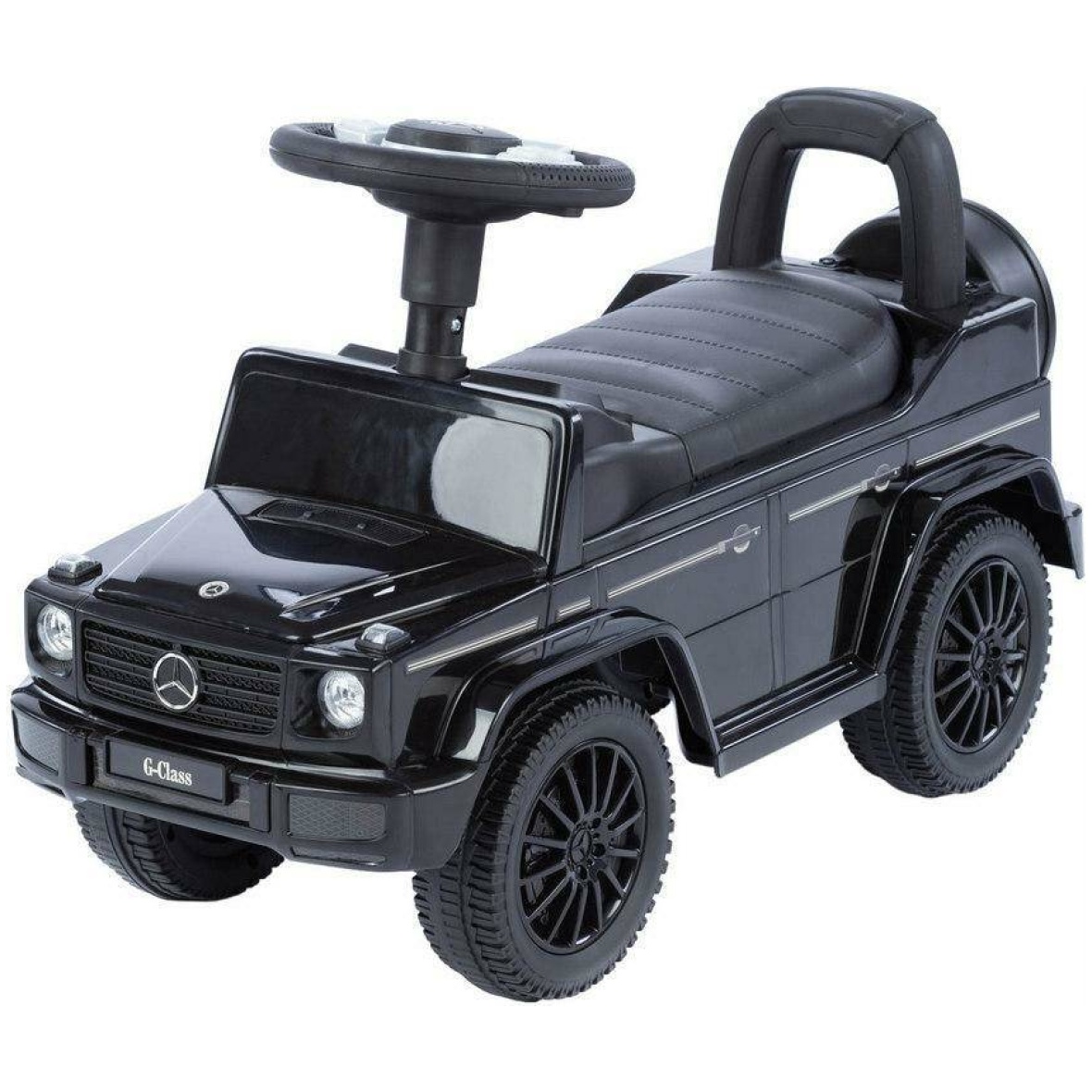 Jalgadega lükatav lasteauto Mercedes-Benz G350D kummiratastega