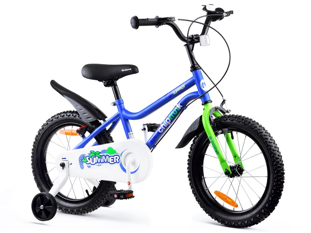Детский велосипед RoyalBaby Chipmunk 16″ синий