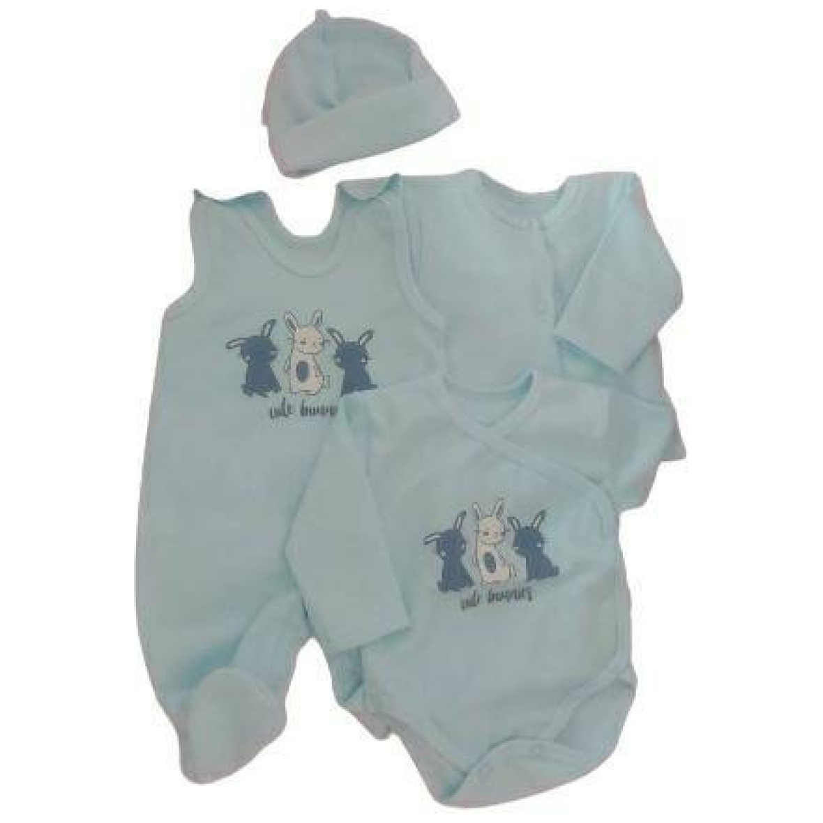 Koala Baby 4 osaline komplekt 50 sinine