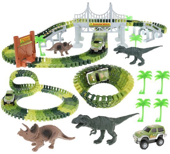 дорожка в парке динозавров