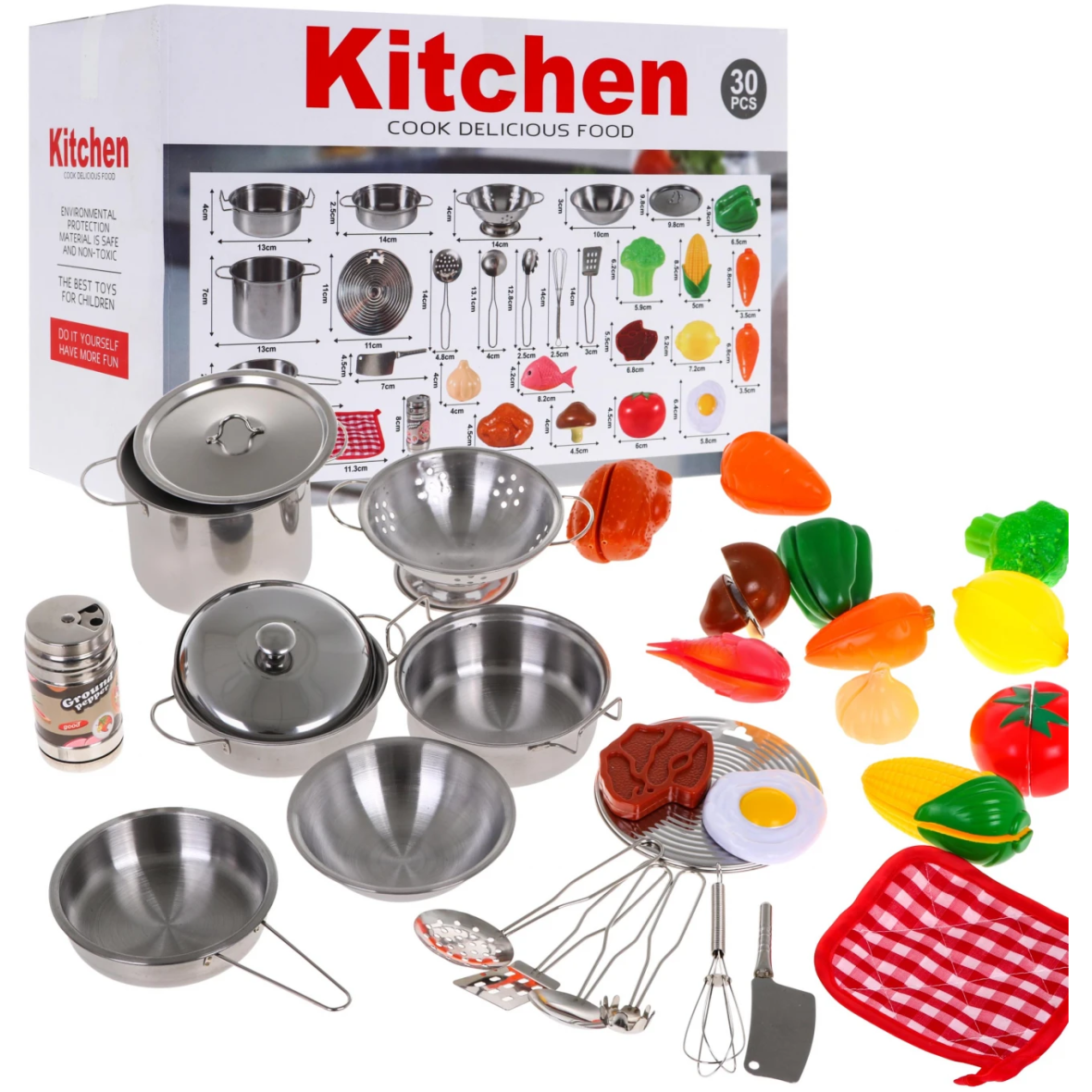 Mega köögikomplekt 30-osaline