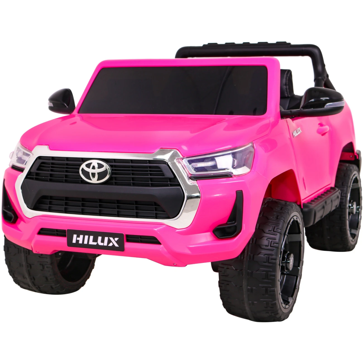 Laste elektriauto Toyota Hilux 4×4 roosa