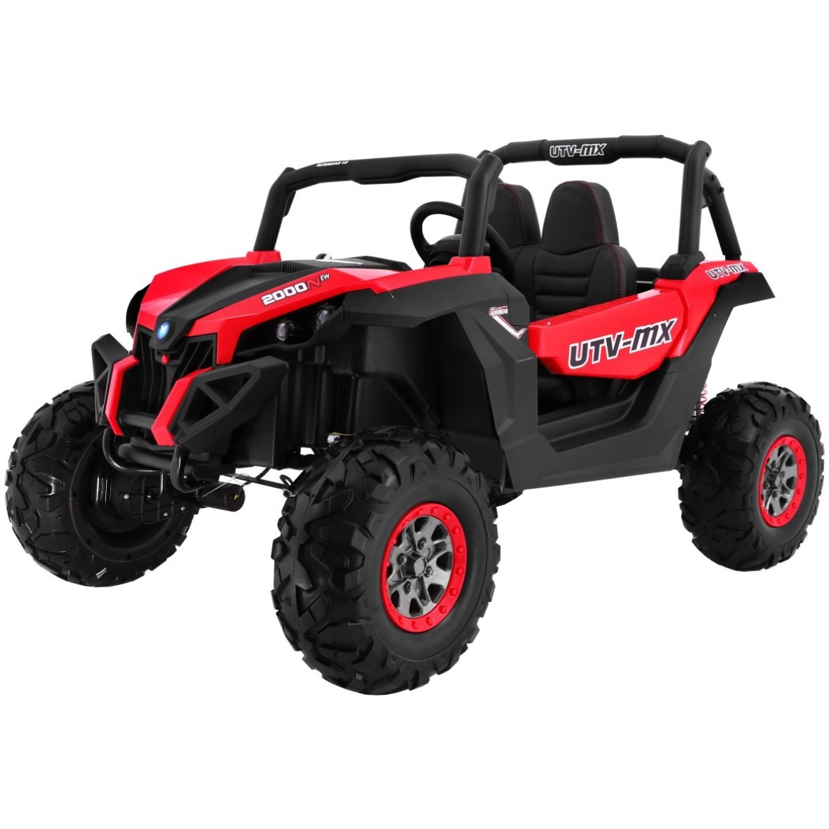 Elektriauto Bagi 4×4 mp4 lcd ekraan- punane