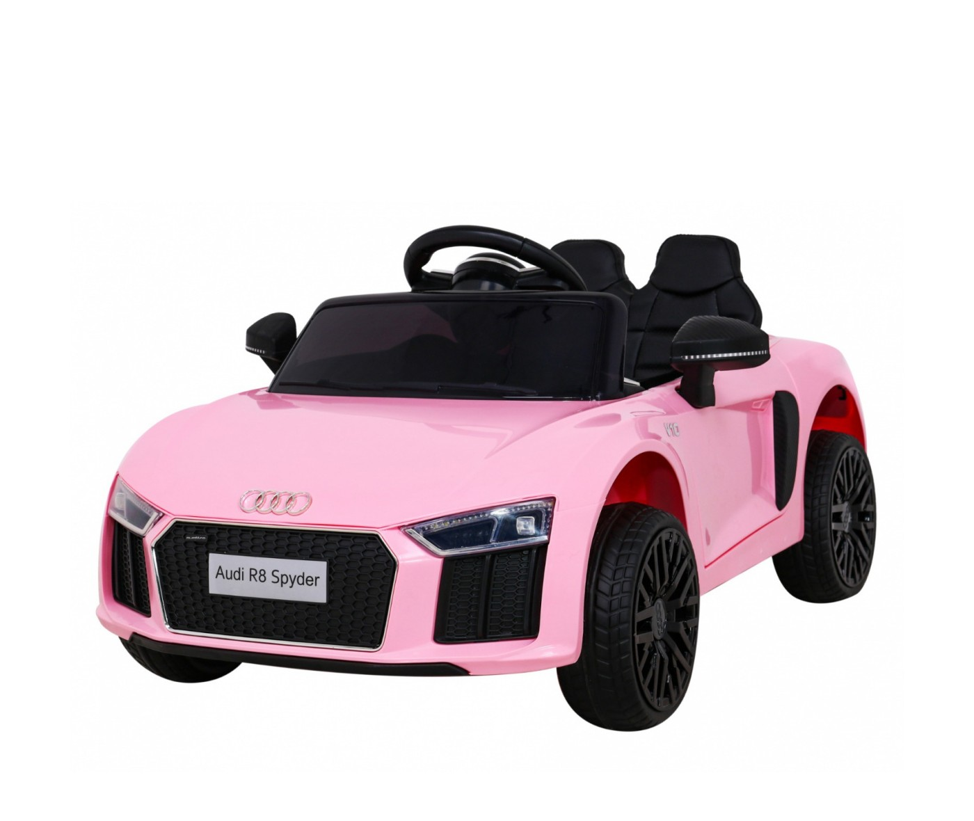 Детский электромобиль Audi R8 розовый