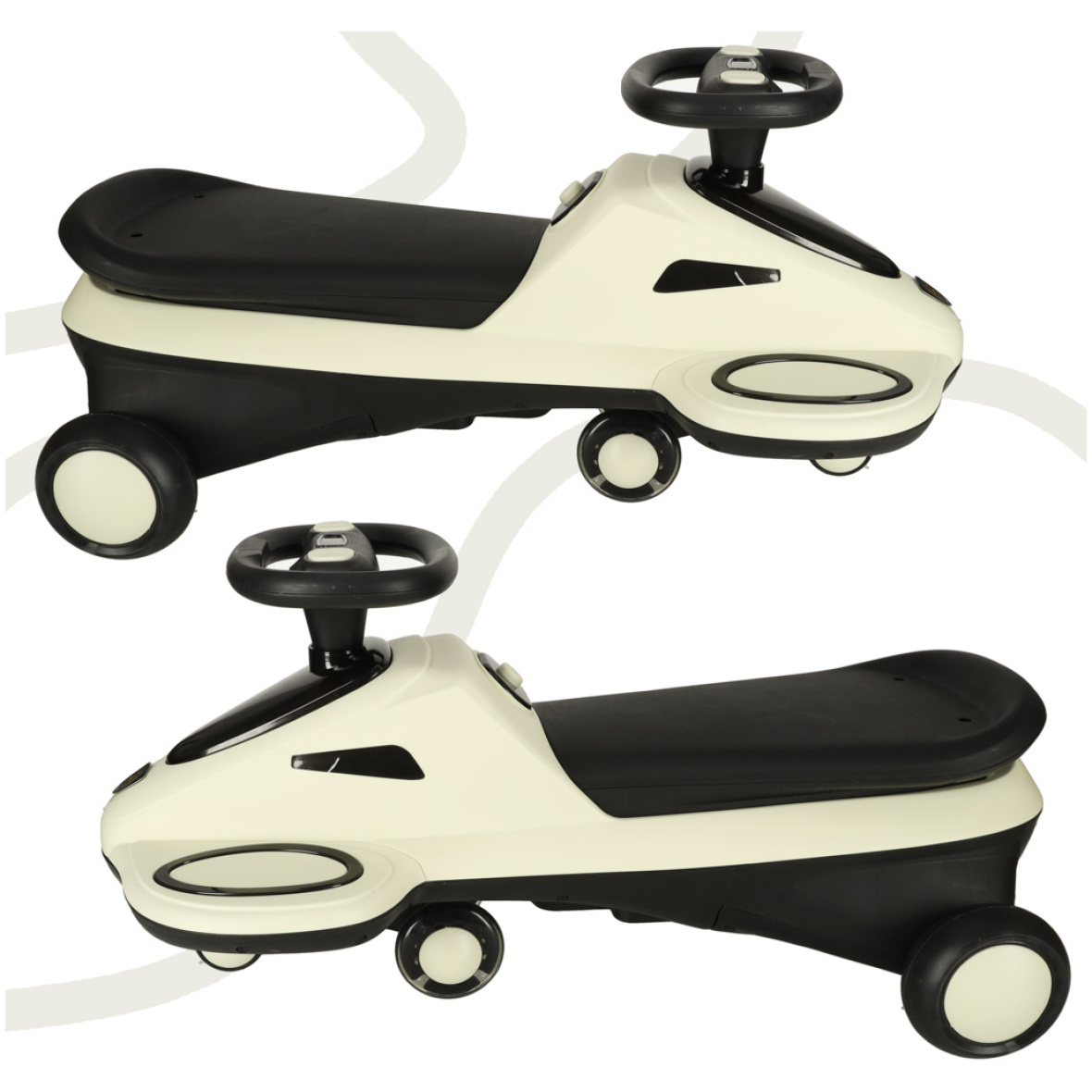 Gravity-ride-glowing-LED-wheels-with-music-playing-scooter-74cm-beige-black-max-100kg-142567