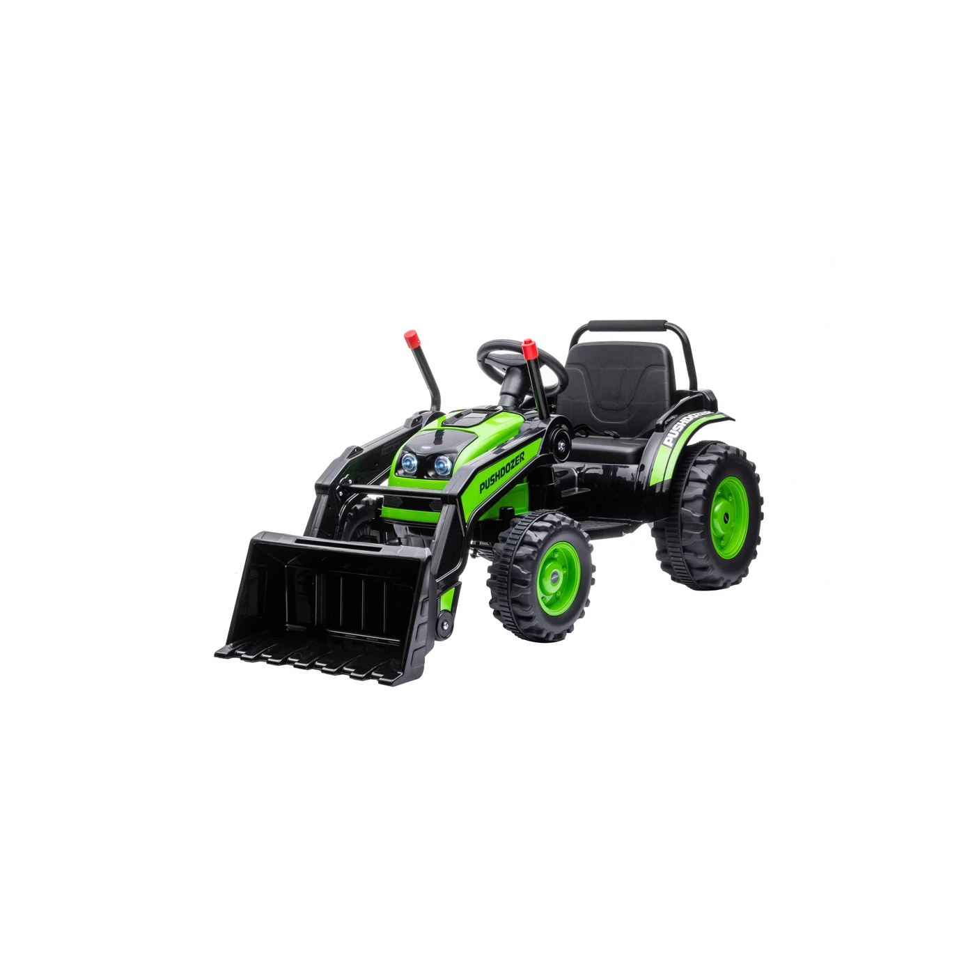 Toode asub Tartu laos!  Akutoitega traktor on täielik uudsus igale väikesele põllumehele! Väga realistlik sõiduk rahuldab iga väikese juhi. The post Traktor laa