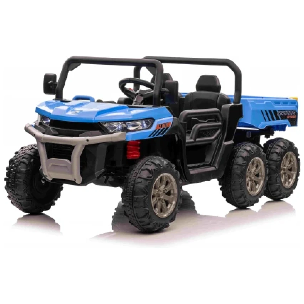 Kahekohaline elektriauto farmer truck 6×4 sinine