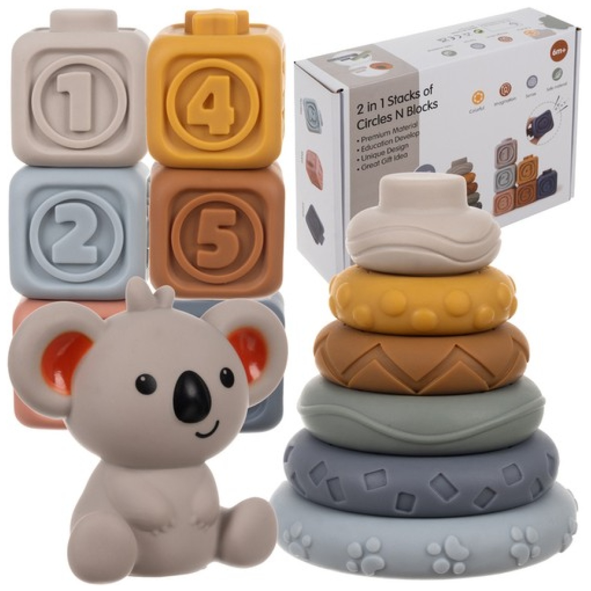 Pehmed sensoorsed klotsid-koaala