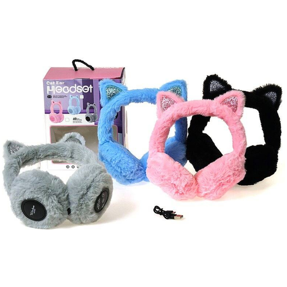 Juhtmevabad kõrvaklapid, sinine