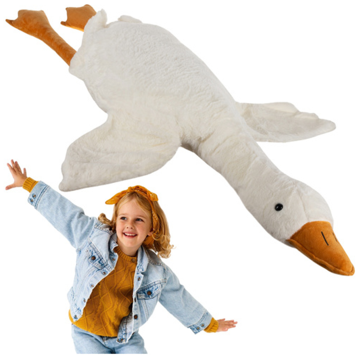 Suur plüüsist mänguasi hani 130cm