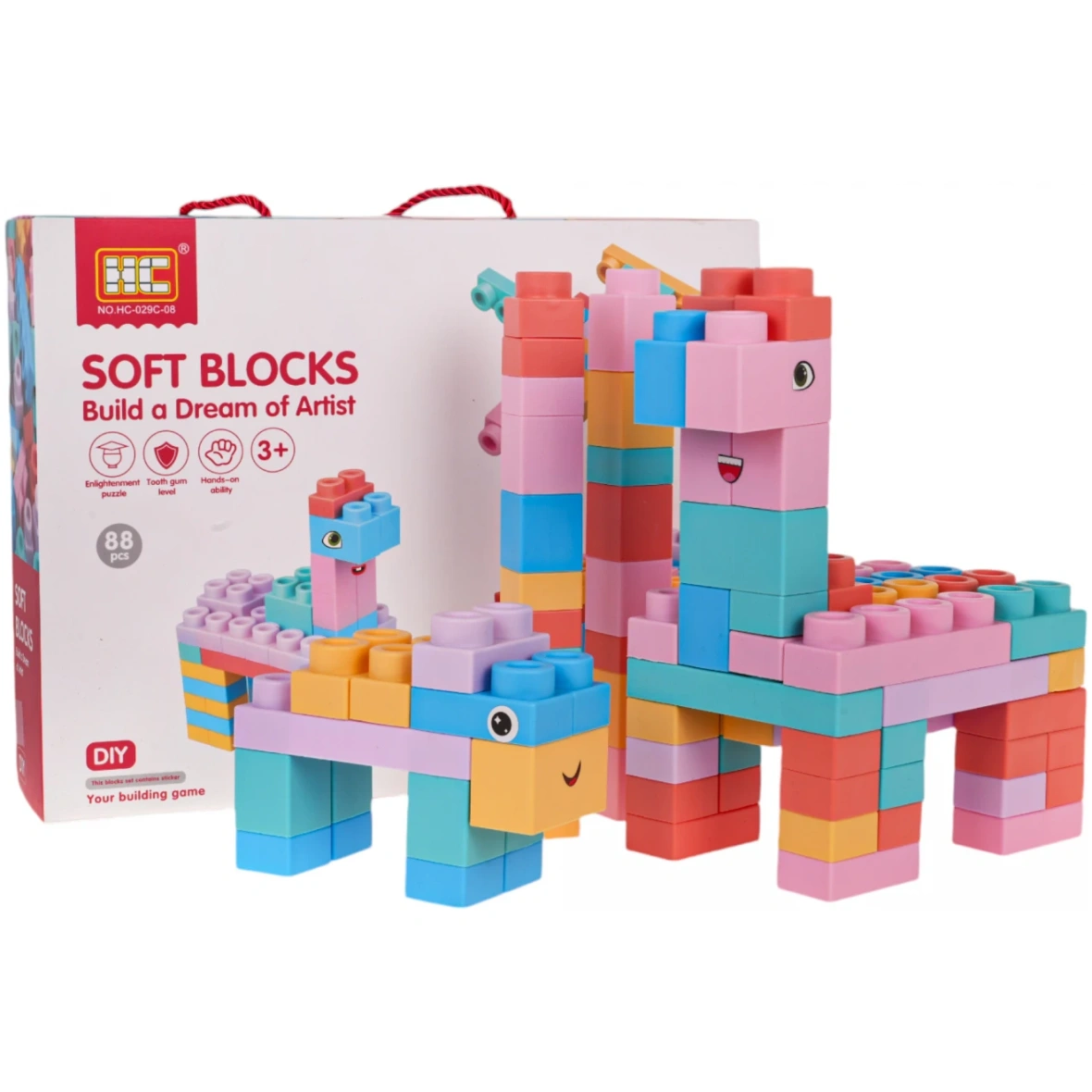 Pehmete klotside komplekt 88tk.