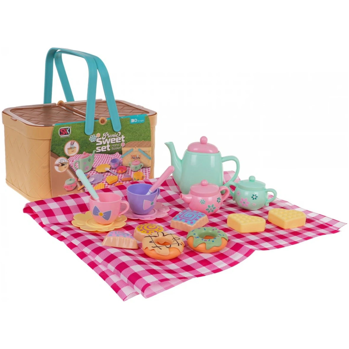 Piknikukorv aksessuaaridega