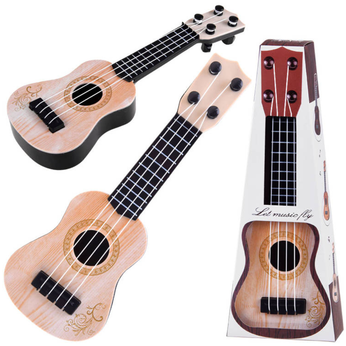 Minikitarr lastele ukulele 25 cm