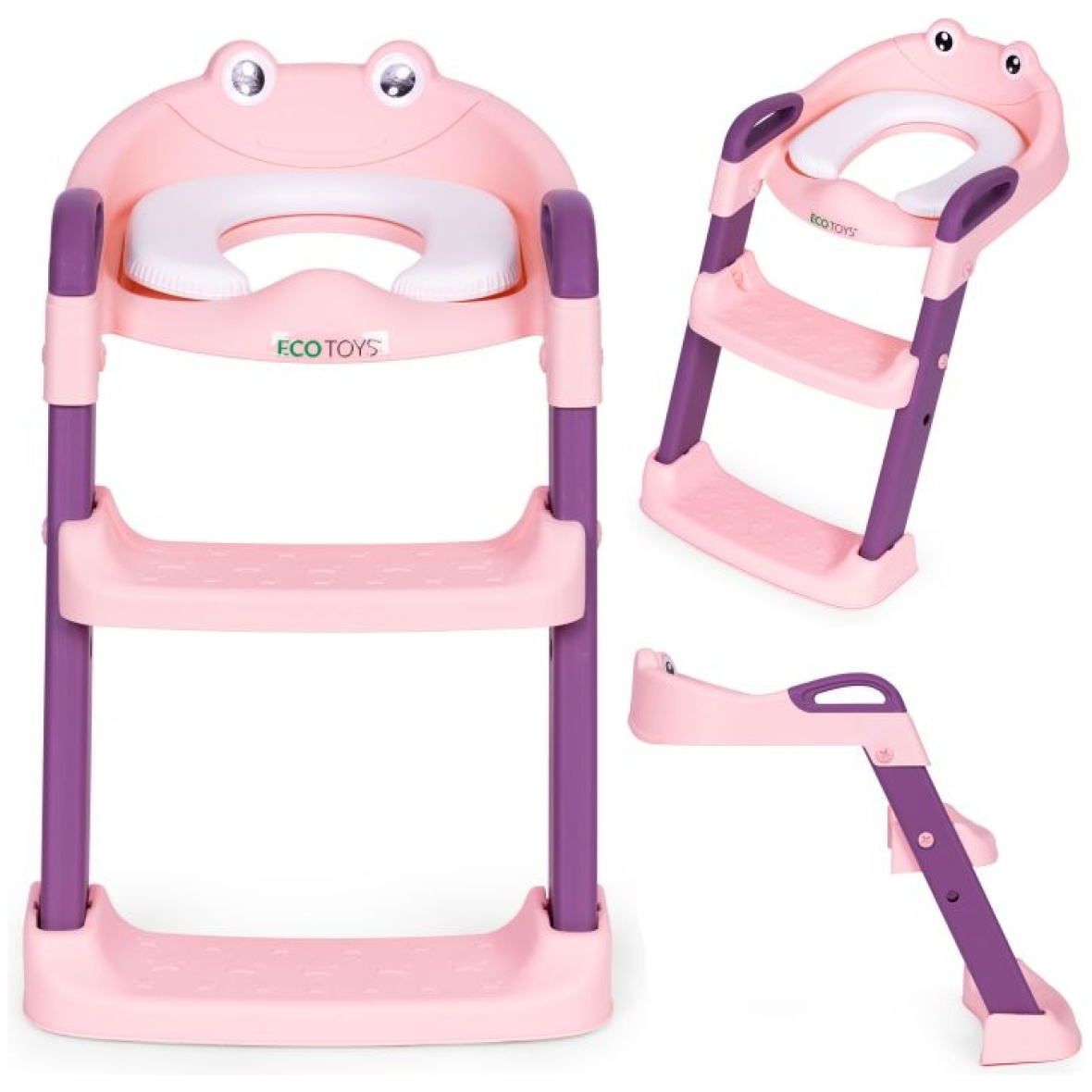 WC-poti iste koos redeliga-roosa