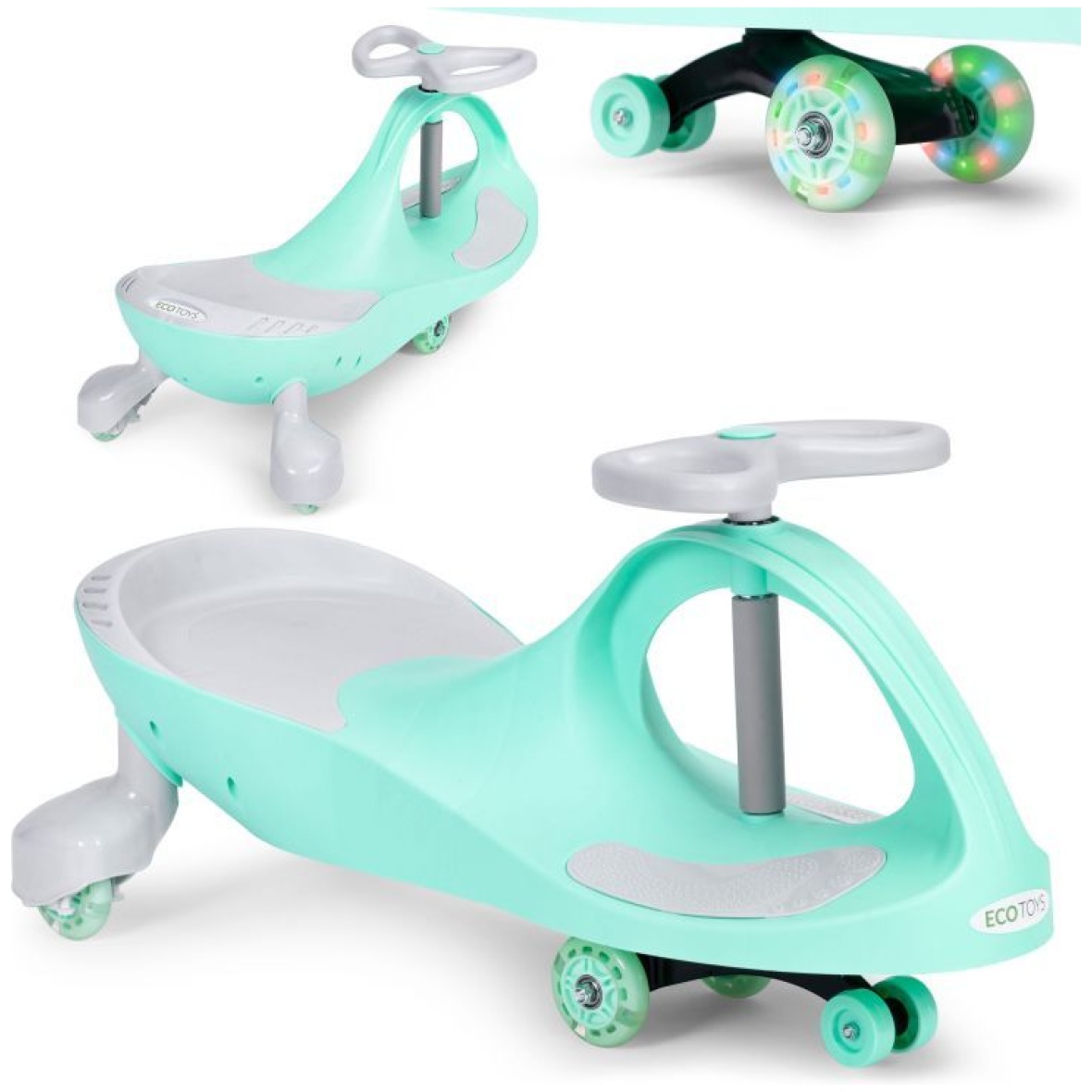 Laste gravitatsiooni tasakaaluauto– LED-rattad