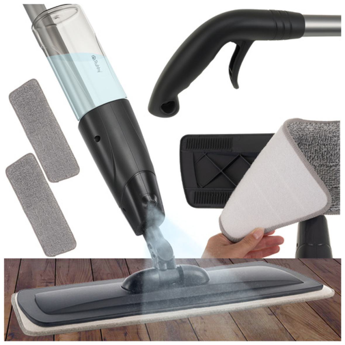 Pihustiga mopp+2 puhastuslappi