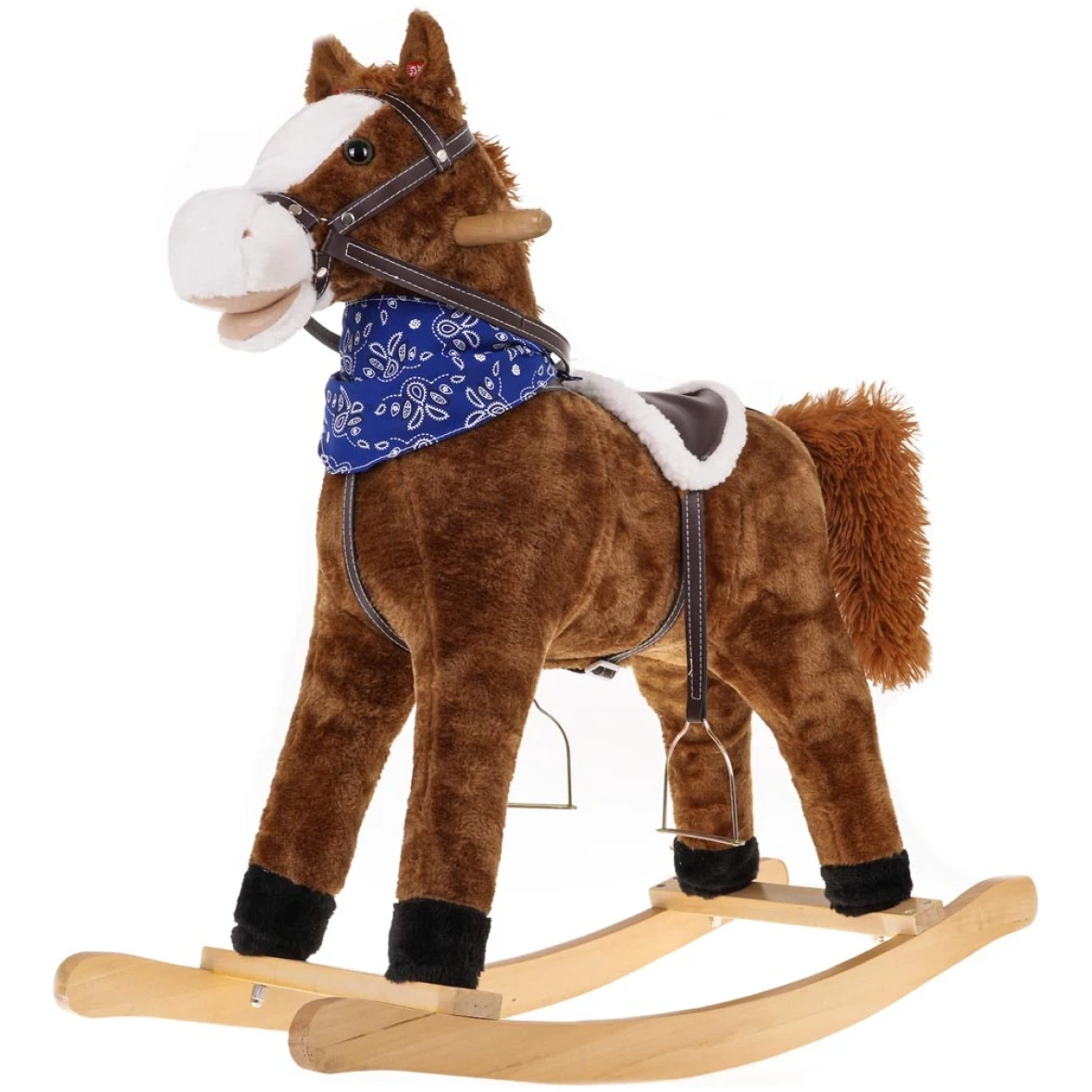 Kiikhobune heliefektidega pruun