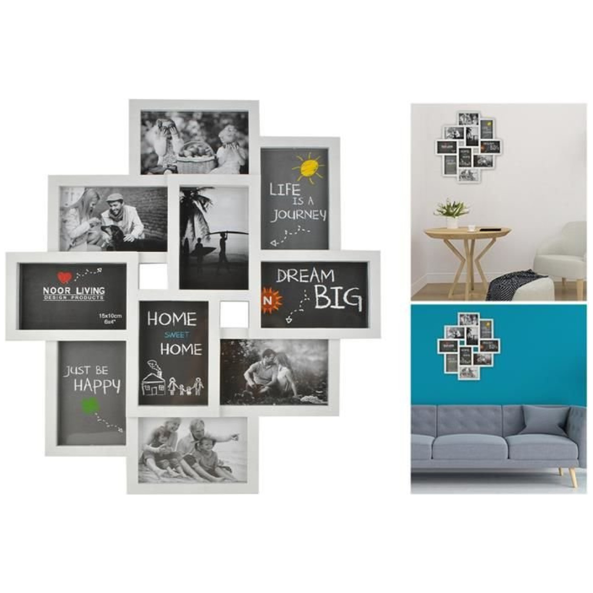 Pildiraam 10-le fotole