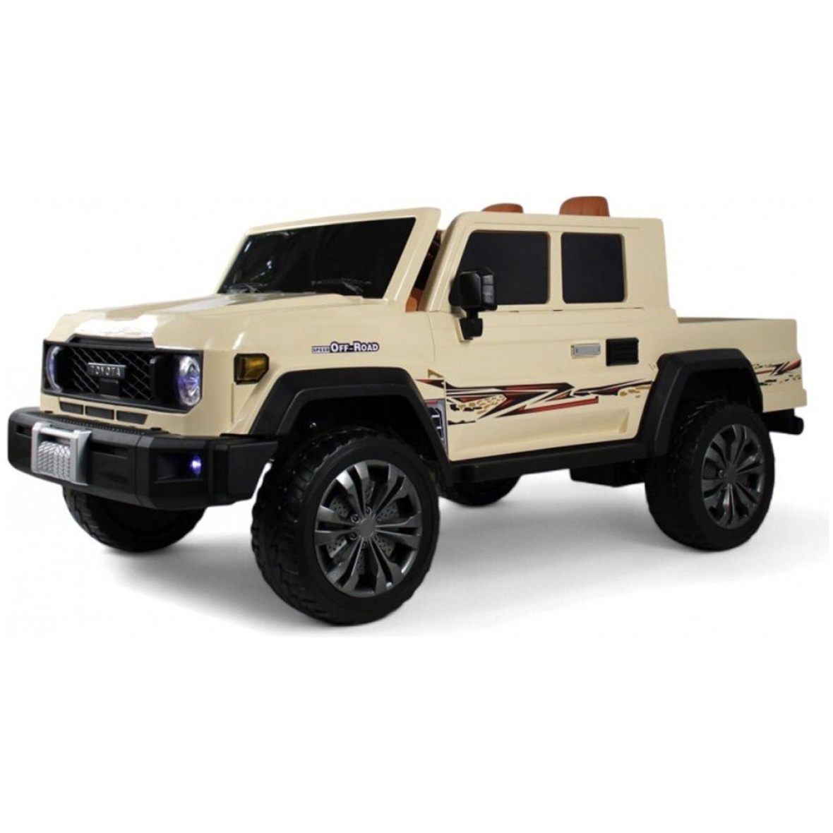 Kahekohaline elektriauto pikap 4×4 24v