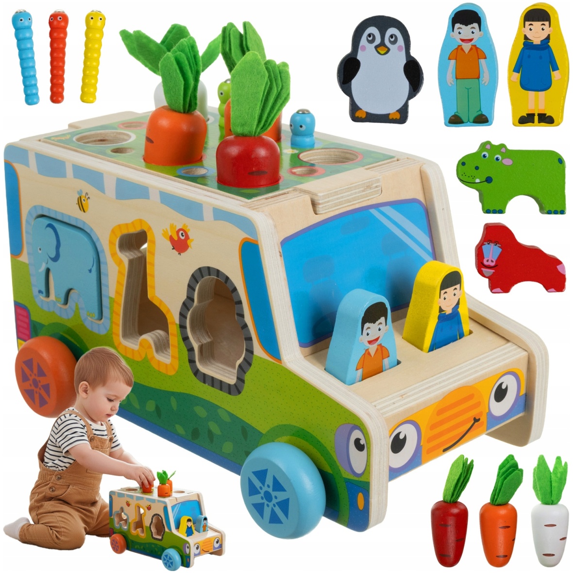 Puidust hariv sorteerija