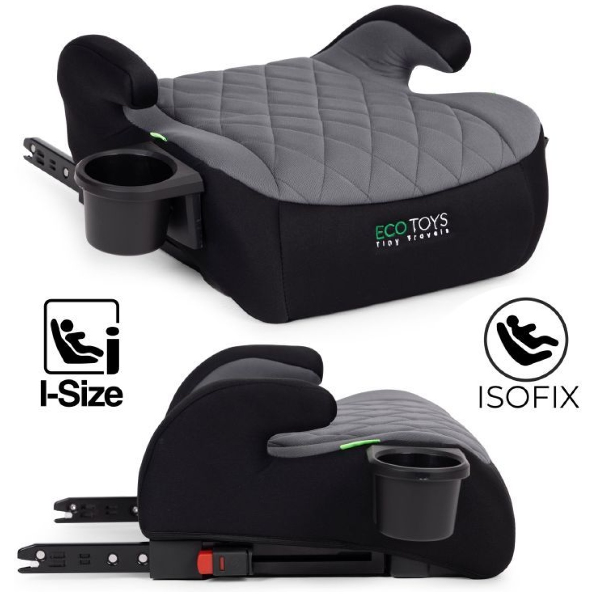 Turvaiste ISOFIX i-Size, 125–150 cm, topsihoidjaga