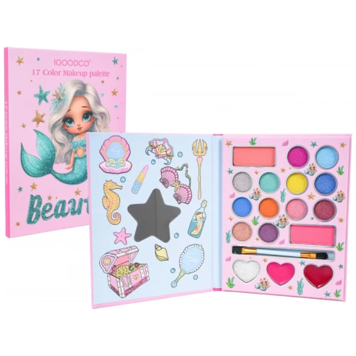 Meigikomplekt lastele näkineid,roosa