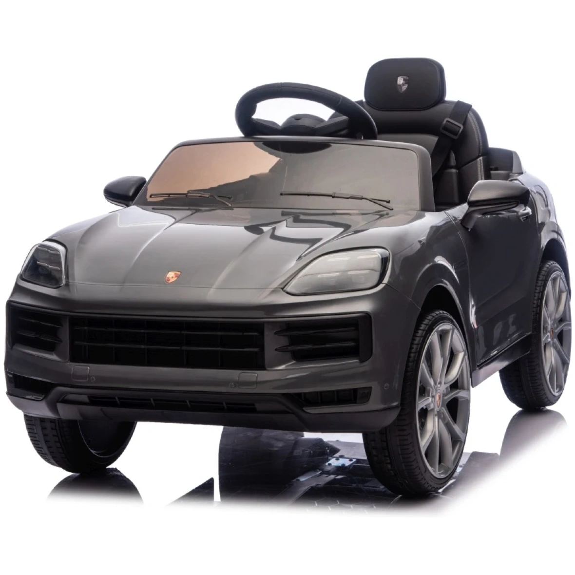 Laste elektriauto Porsche Cayenne must