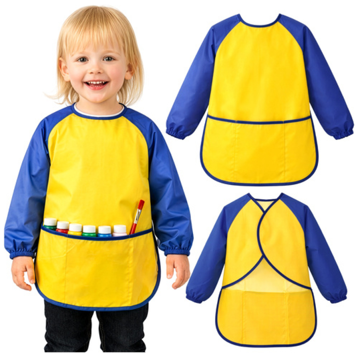 Laste kaitsepõll varrukatega 98–122 cm