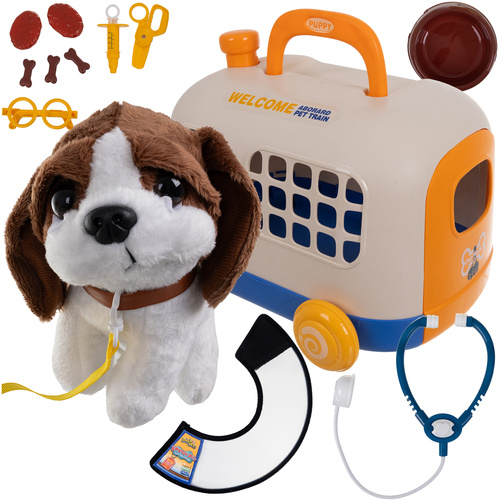 Toode asub Tartu laos! 
Väikese loomaarsti mängukomplekt transpordikastiga
Hariv ja lõbus loomaarsti mängukomplekt, mis arendab lapse empaatiat, kujutlusvõimet 