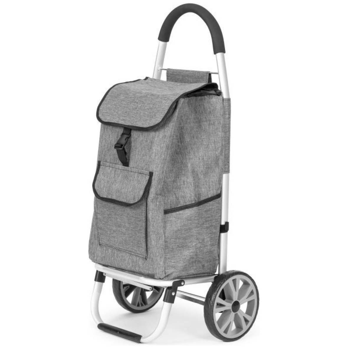 Ostukäru 33 l suurte ratastega