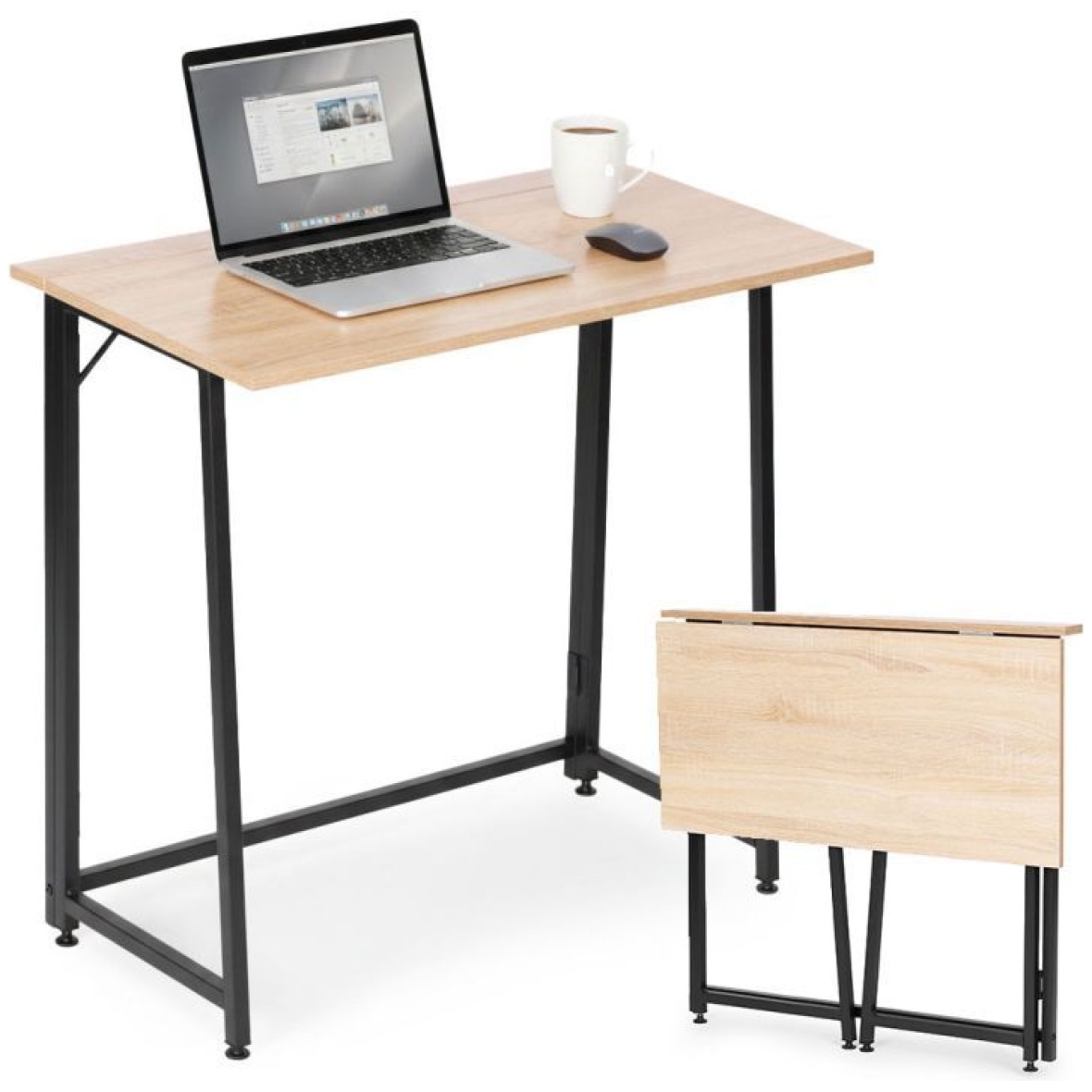 Kokkupandav arvutilaud 80×45 cm