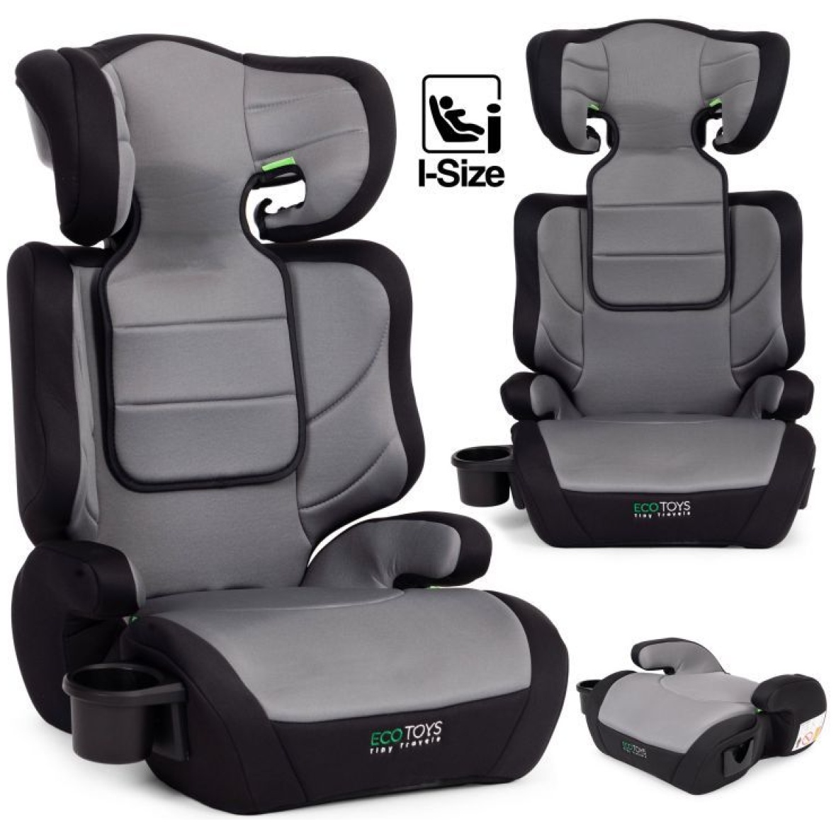 2in1 laste turvatool i-SIZE istme kõrgusega 100-150 cm