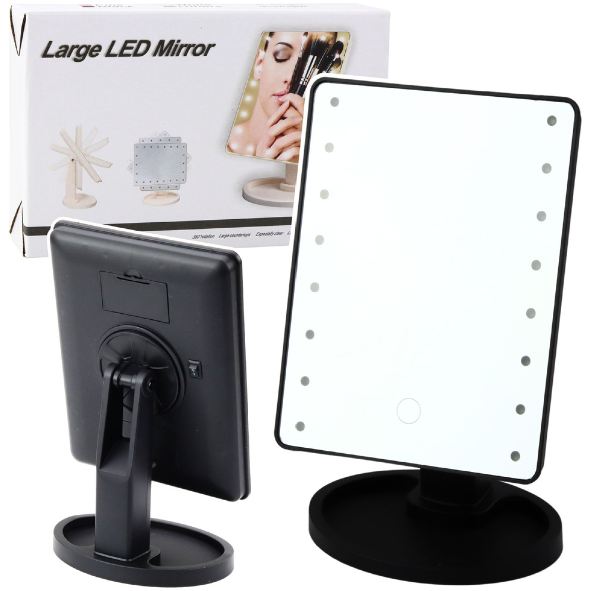 LED valgustusega peegel