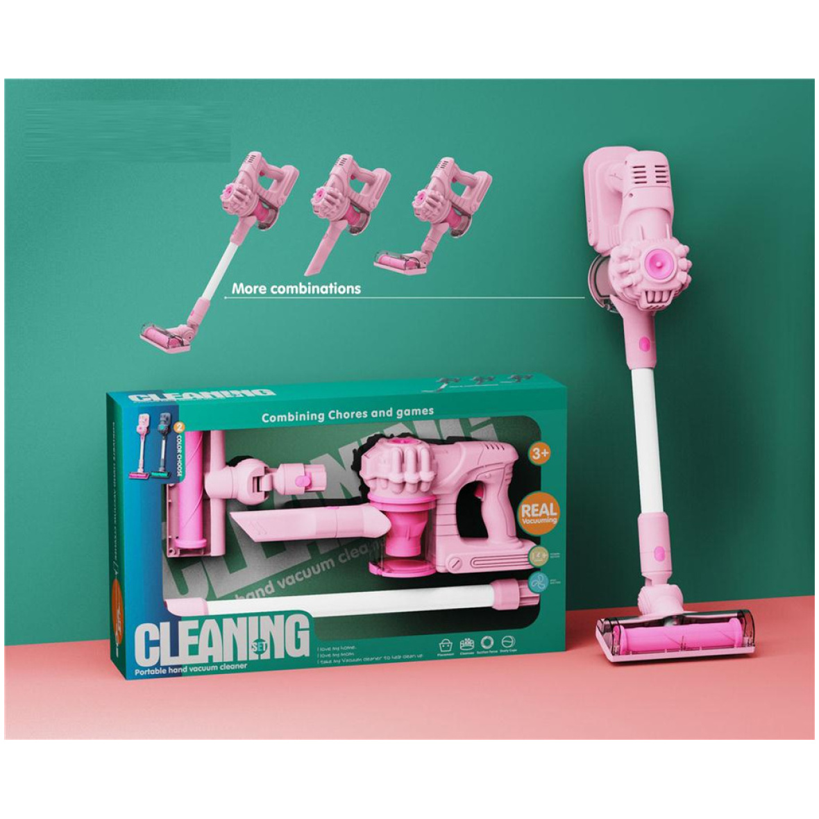 Varstolmuimeja lastele roosa