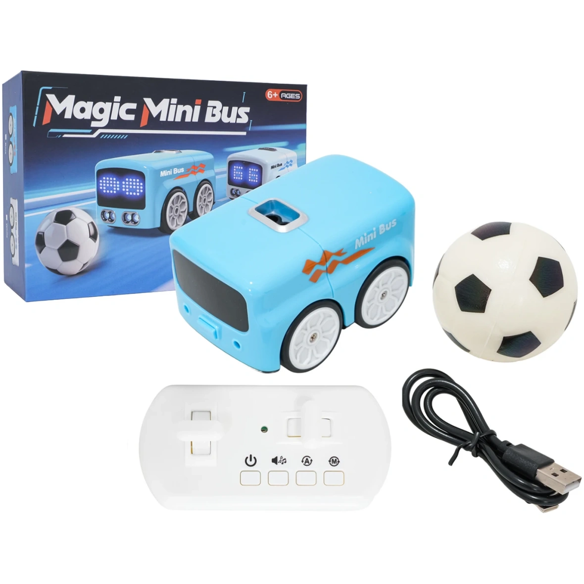 R/C Mini buss palliga – interaktiivne mänguauto