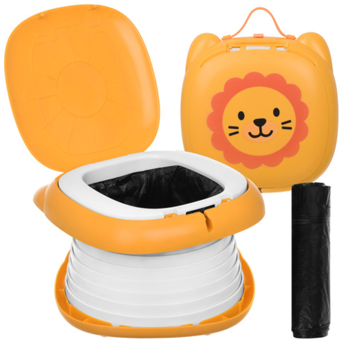 Kaasaskantav kokkupandav reisipott lastele