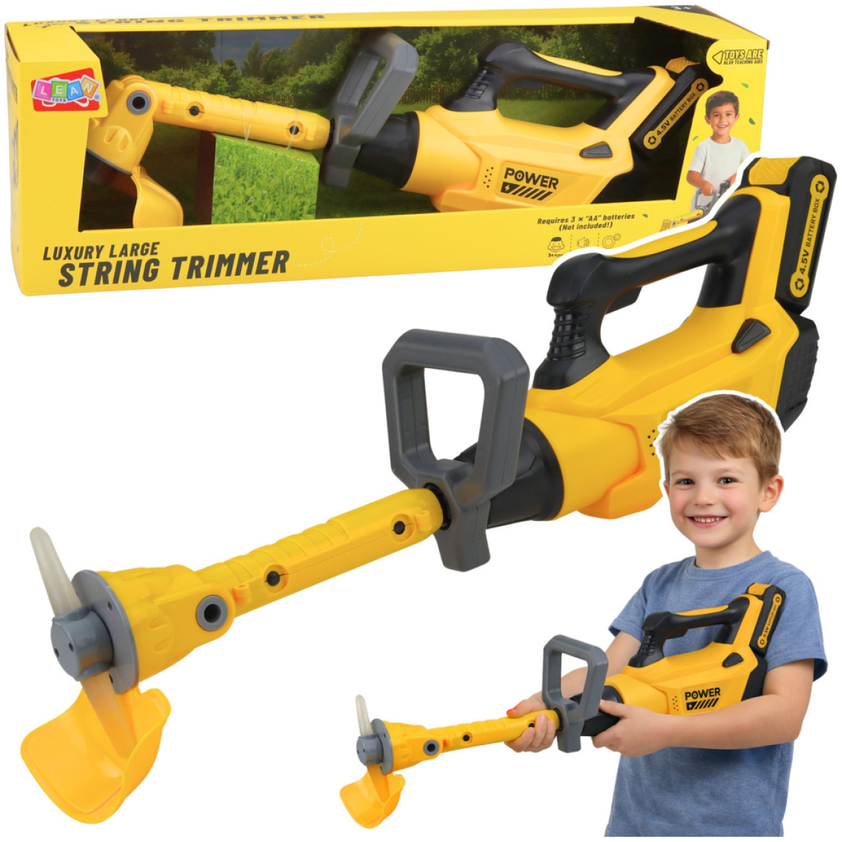 Heli ja valgusefektidega trimmer lastele