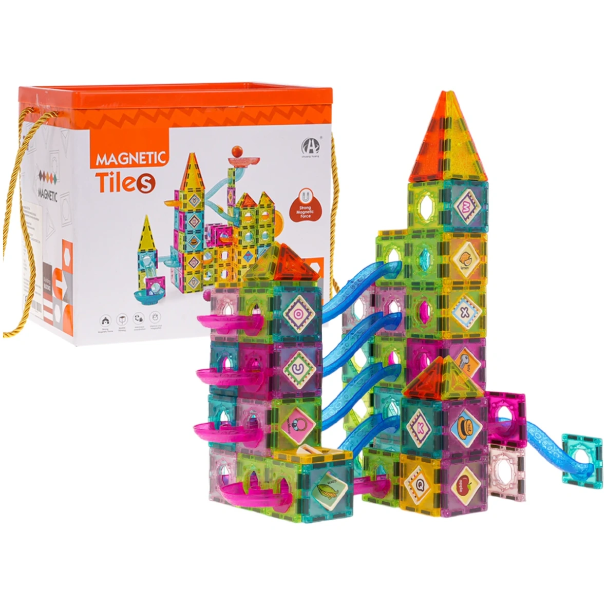 Magnetklotsid- ehitusklotsid – loss pallirajaga 139 osa