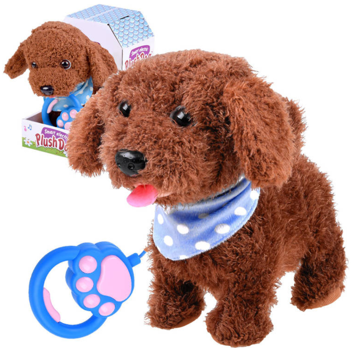 Interaktiivne jalutusrihmaga koer