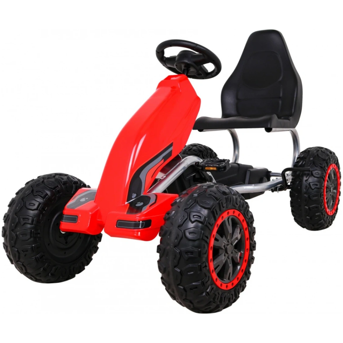 Pedaalidega Gokart STRONG punane