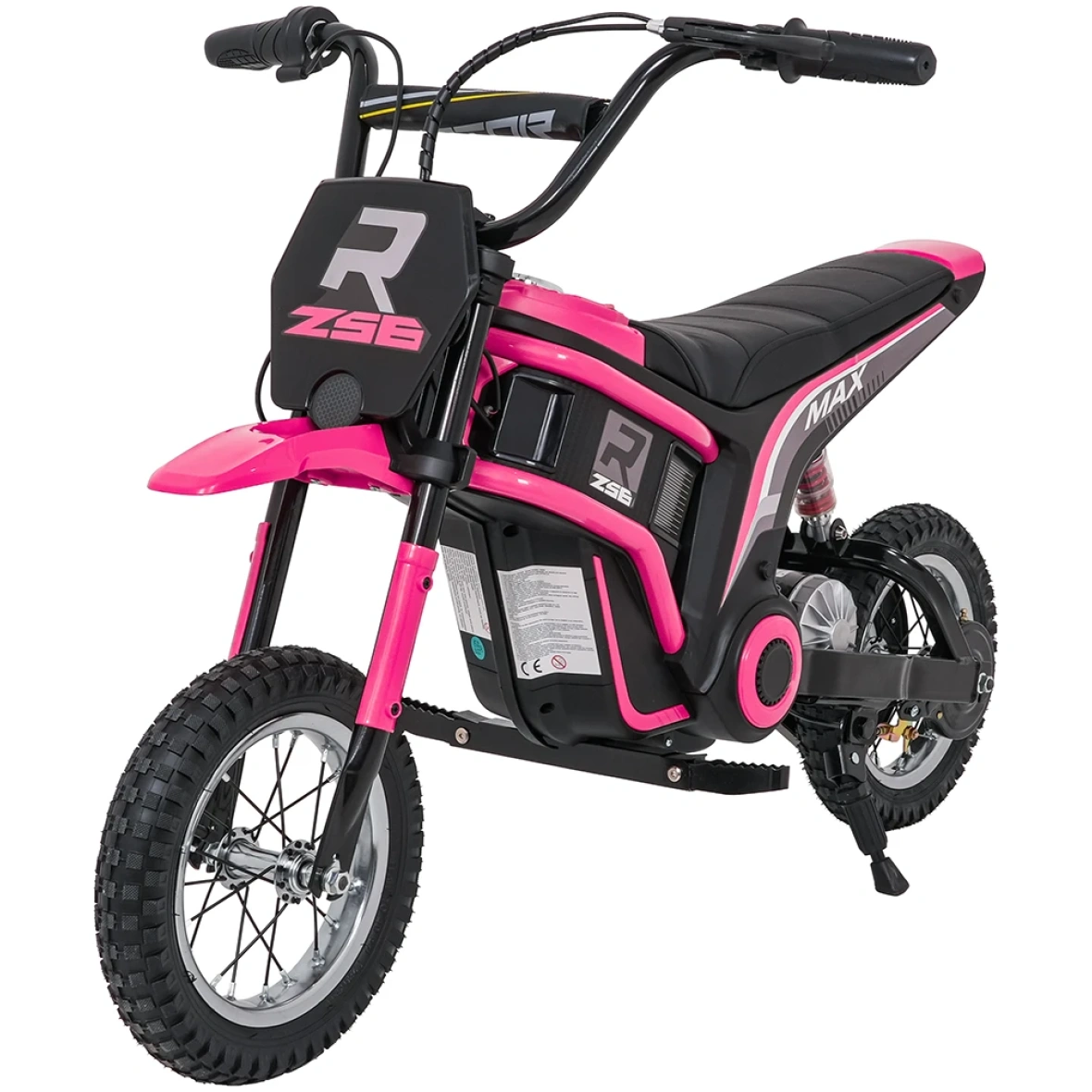 Laste elektriline mootorratas 350W 24V roosa