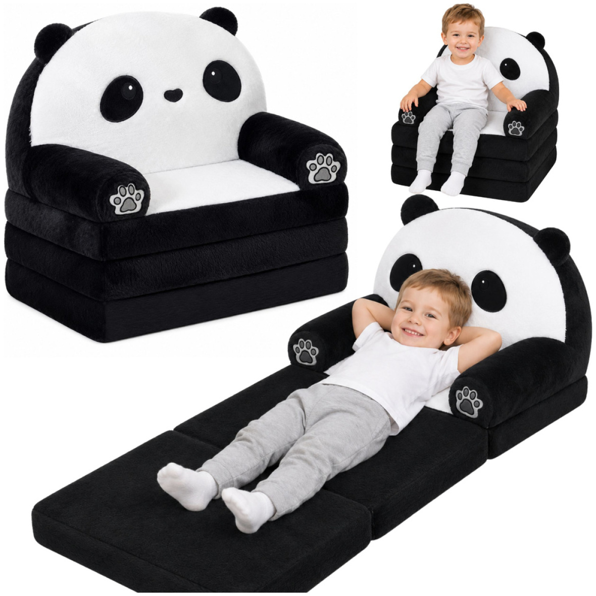 Laste tugitool Panda 2in1